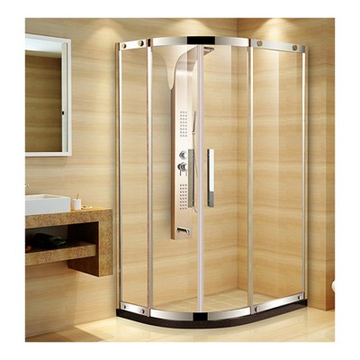 Factory direct Interior Cheap sliding bathroom doors bathroom entrance aluminum frame glass shower door